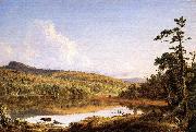 Frederic Edwin Church North Lake Sweden oil painting artist